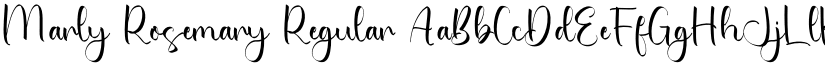 Marly Rosemary Regular font