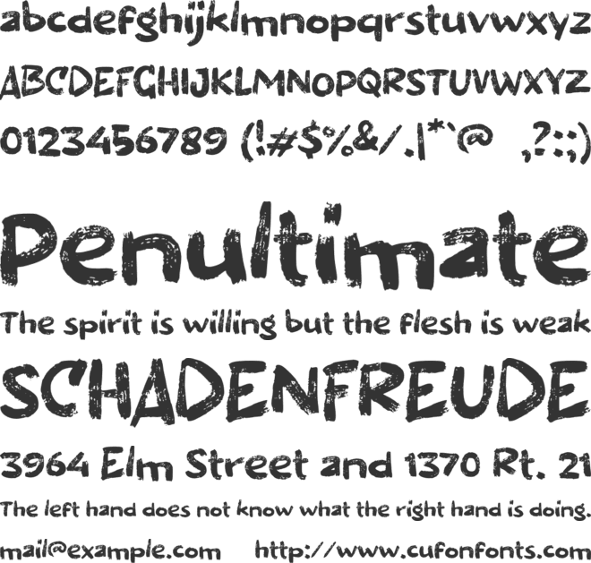 e Explorazy font preview