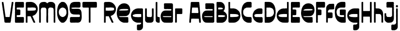 VERMOST font download