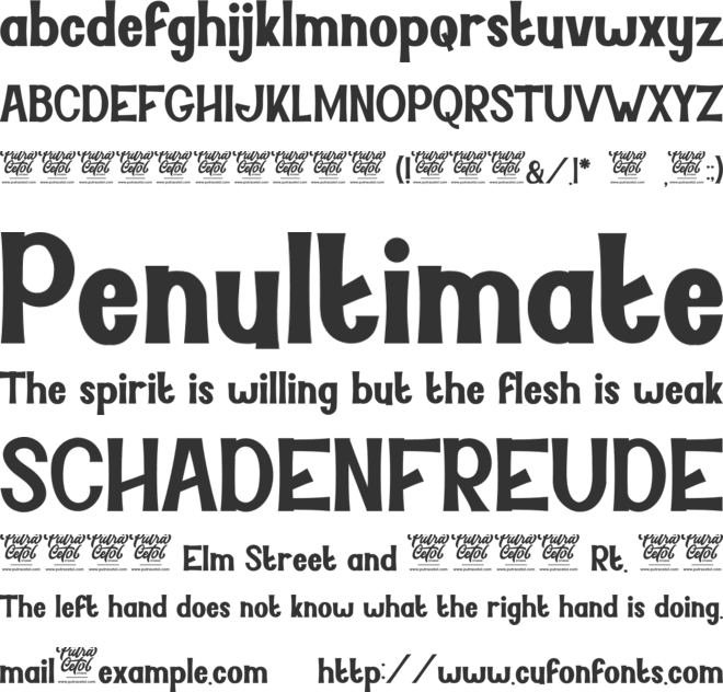 Royal Lodge font preview