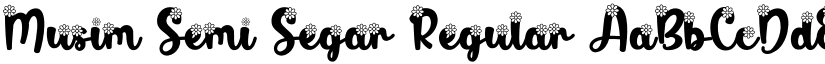 Musim Semi Segar Regular font