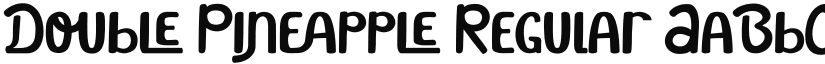 Double Pineapple font download