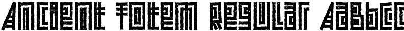 Ancient Totem Regular font