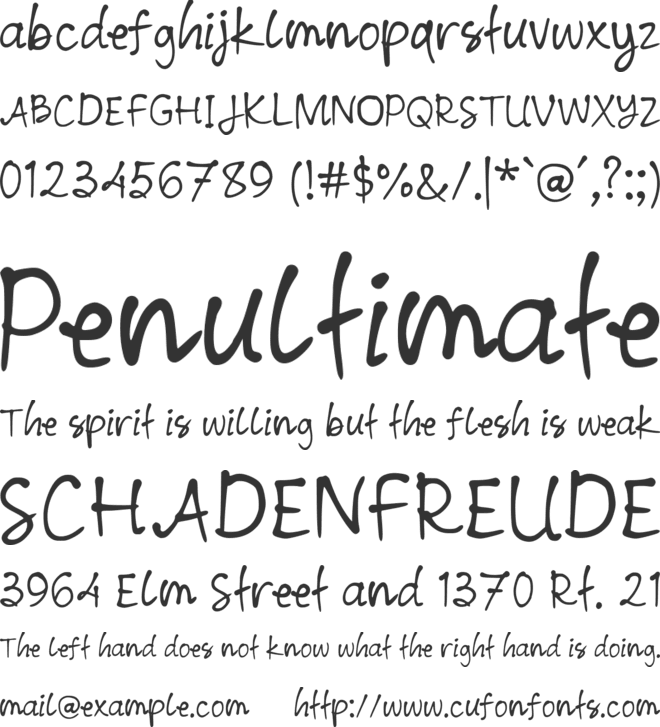 Pharatha font preview