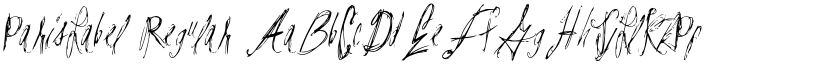 ParisLabel Regular font