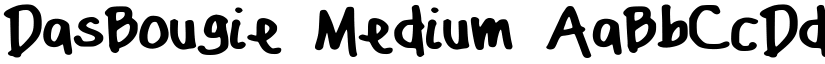 DasBougie font download