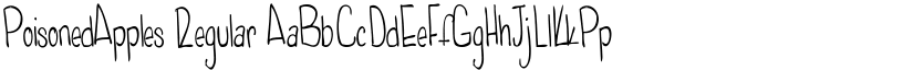 PoisonedApples font download