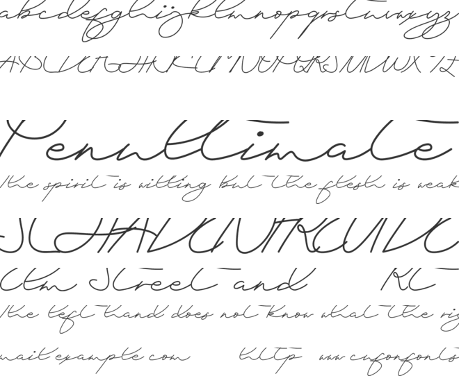 Dreamy Melodies Demo font preview