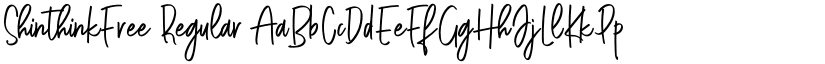 ShinthinkFree font download