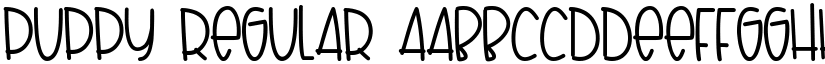 Puppy font download