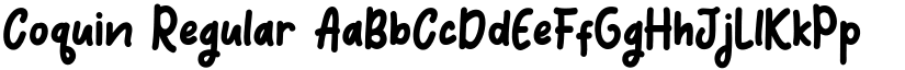 Coquin font download