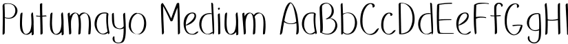 Putumayo font download