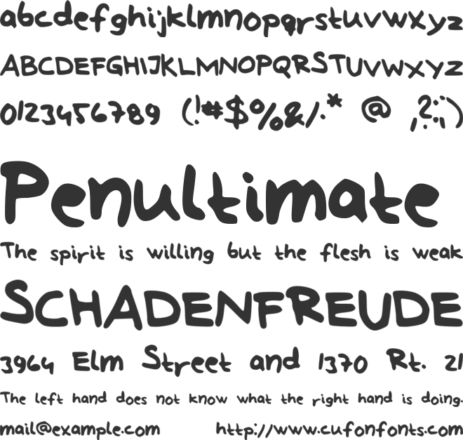 Lindberg_hand_and_symbols font preview