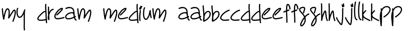 my dream font download