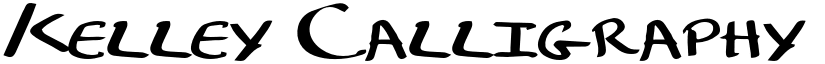 Kelley Calligraphy Regular font