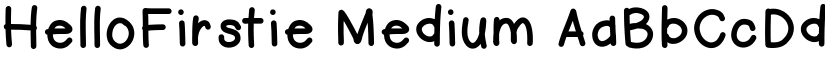 HelloFirstie font download