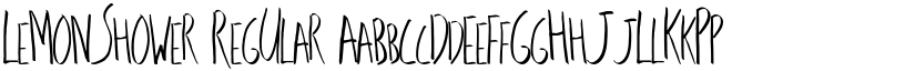 LemonShower font download