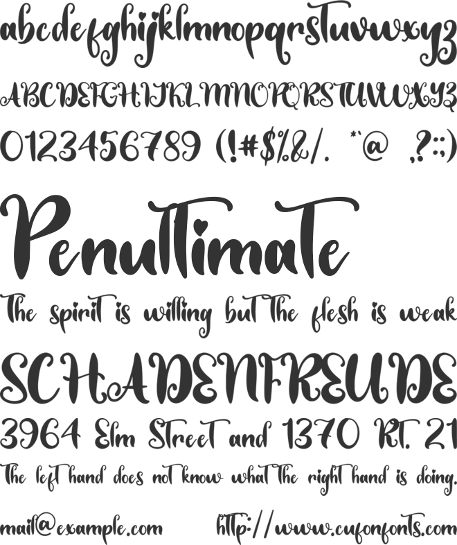 Love Rabbit - Personal Use font preview