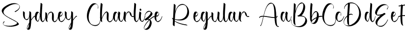 Sydney Charlize font download