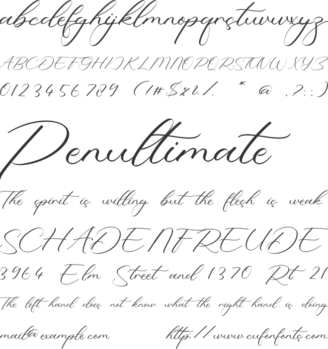Bristol Charleigh font preview