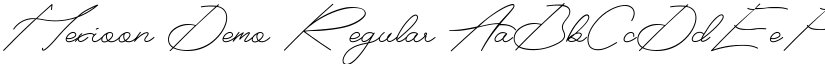 Hexioon Demo Regular font
