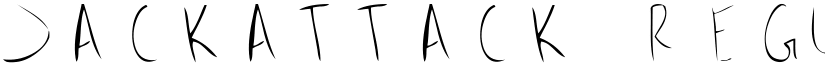 JackAttack font download
