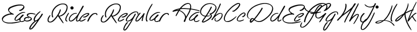 Easy Rider font download
