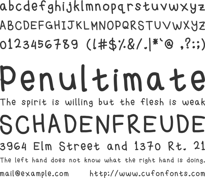 michellehandwritting font preview