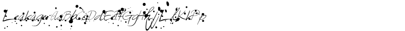 Leakage font download