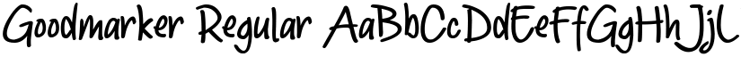 Goodmarker font download