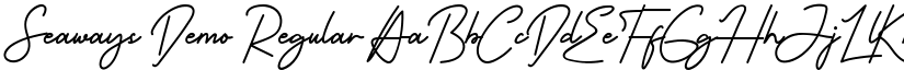 Seaways Demo font download