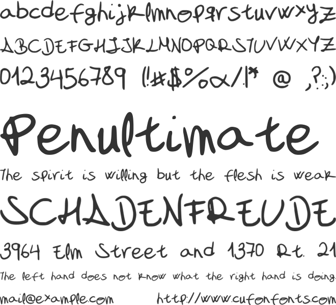 My_font_is_a_handwriting font preview