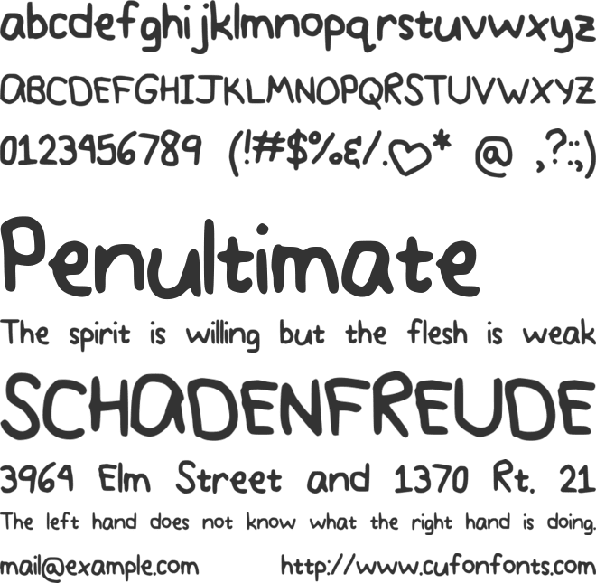 Pretty_Pastel font preview