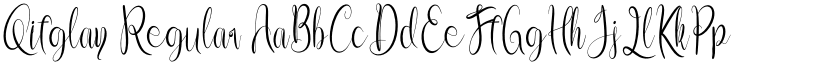 Qifglay font download