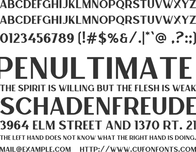 MISQWEN font preview