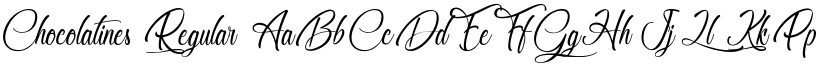 Chocolatines font download