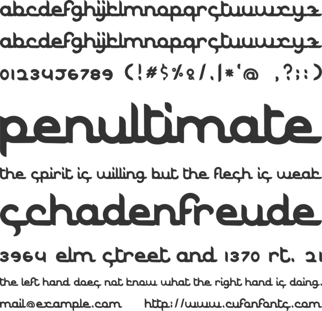 Marhaban font preview