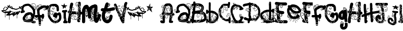 (afGiHmtV)* font