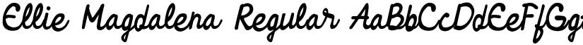 Ellie Magdalena font download