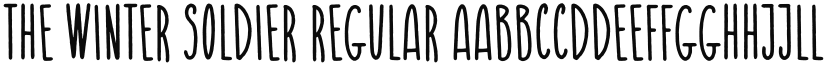 The Winter Soldier font download