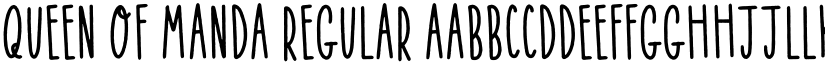Queen Of Manda Regular font