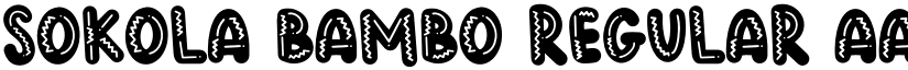 Sokola Bambo Regular font