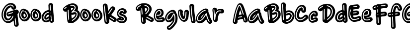 Good Books Regular font