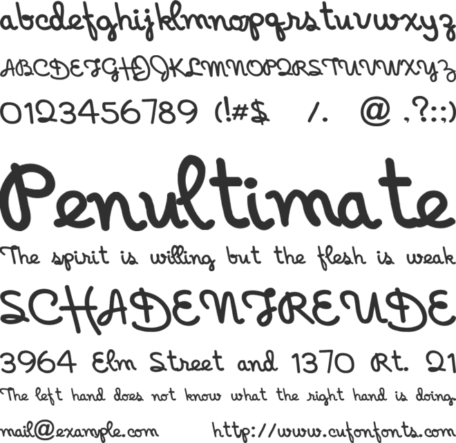 Holiday-India font preview