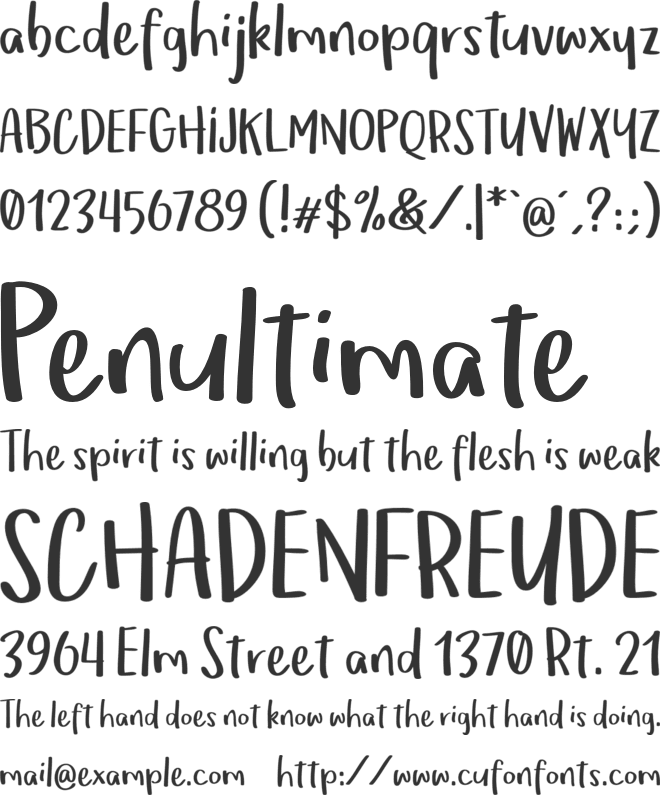 Om Telolet Om font preview