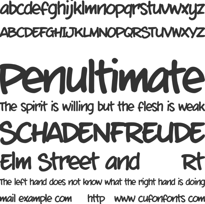 mixtapeMike_TRIAL font preview