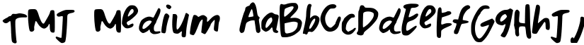 TMJ font download
