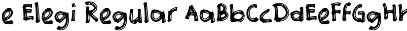 e Elegi font download