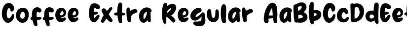 Coffee Extra Regular font