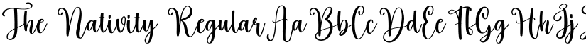The Nativity Regular font
